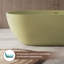Baignoire autoportante de 175 cm (69 po) en surface solide, baignoire moderne en résine de pierre avec bonde escamotable et trop-plein