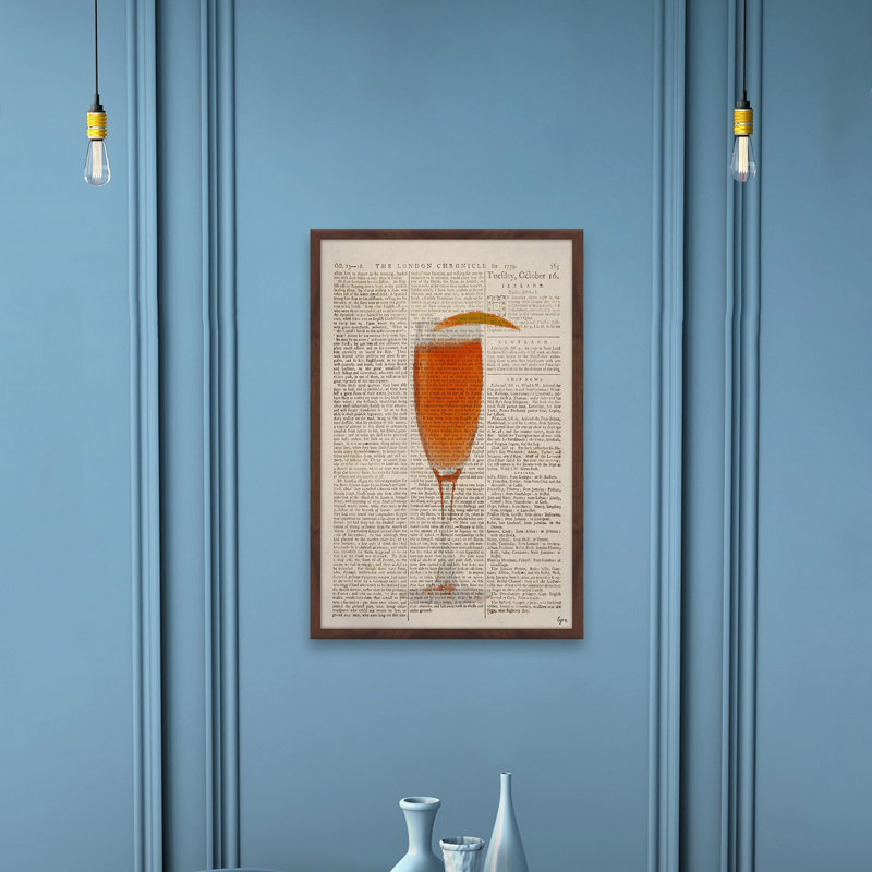 «Mimosa» par Eyre Tarney - impression encadrée, H 18 po x l 12 po x P 1,5 po