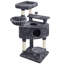 46" Burrowsville Cat Tree with Scratching posts & Perch Bed-1982350498