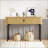 47" Fluted Console Table with Drawers, Narrow Entryway Tables with Storage and Shelves, Sofa Table Behind Couch for Entrance, Hallway, Living Room-386900156