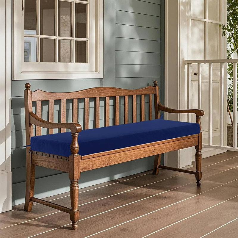 Outdoor Bench Cushion Waterproof 48"X18" – Fade-Resistant Patio ...