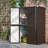  3.8'X2.5' Outdoor Storage Cabinet Shed Waterproof With Shelves-348682593