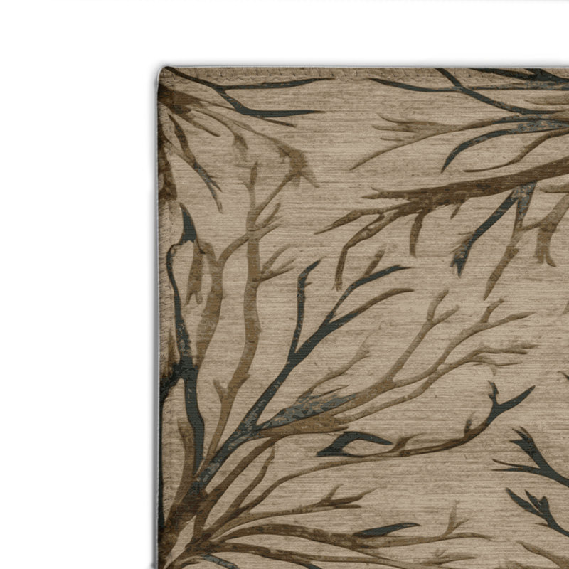 Tapis intérieur et extérieur gris Nature, Rectangle 4pi x 6 pi