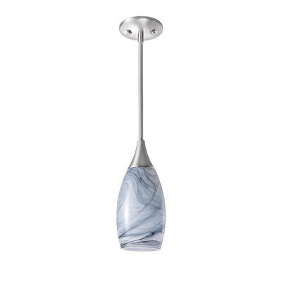 Lustre en verre fait à la main
