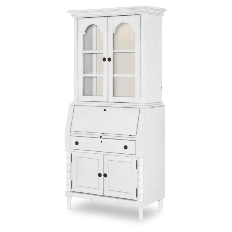 Armoire secrétaire Country Market, Blanc