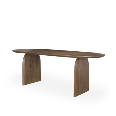 Brogan Oval Solid Wood Dining Table