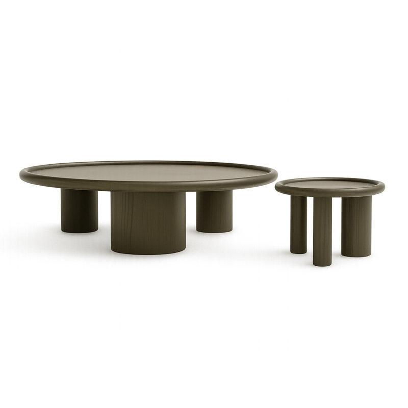Ensemble de tables gigognes contemporaines Strauss