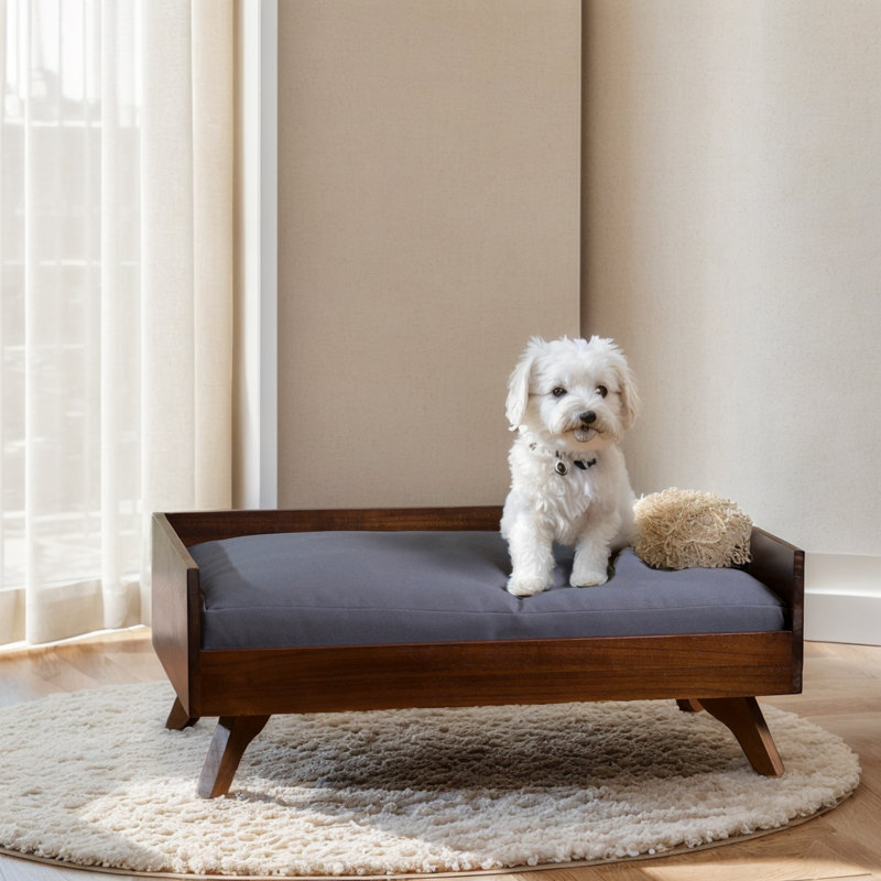 Lembi Wood Pet Bed