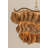 Daria 1-Light Woven Drum Chandelier-114604632