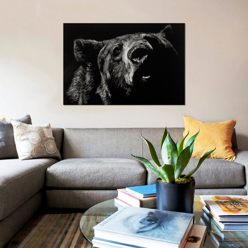 « critic », reproduction de photo sur toile, H 12 po x l 18 po x P 1,5 po, Toile tendue, Pas de tapis