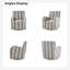 Fauteuil pivotant 28 po Arching-645966175