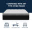 Matelas 14 po Aveiro Cooling Copper Hybrid, sensation moyenne-53134465