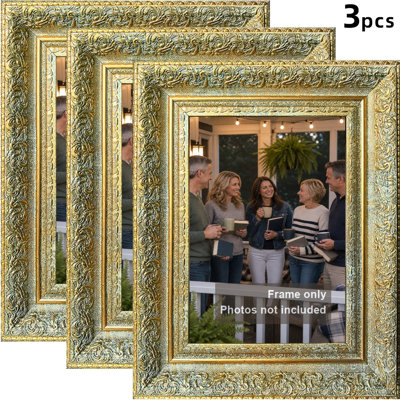 5 "x 7" cadre photo 1PC noir polyvalent pour la décoration intérieure