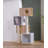 Minimalist Wooden Cat Tree with Multi-Level Condos & Sisal Scratching Posts