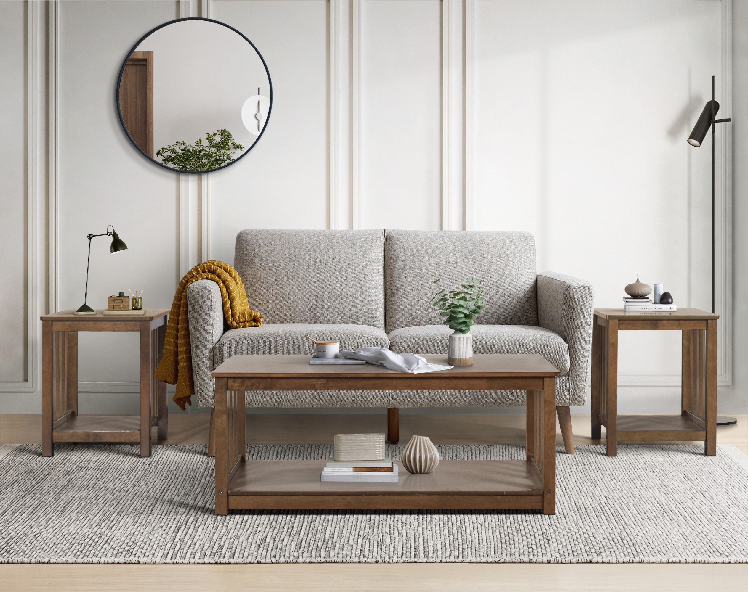 Winston Porter Norielle 3 Piece Coffee Table Set - Wayfair Canada