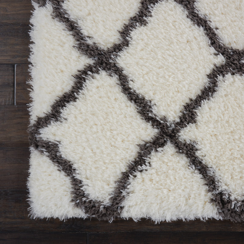 Geometric Indoor Rug, Rectangle 9' x 12'