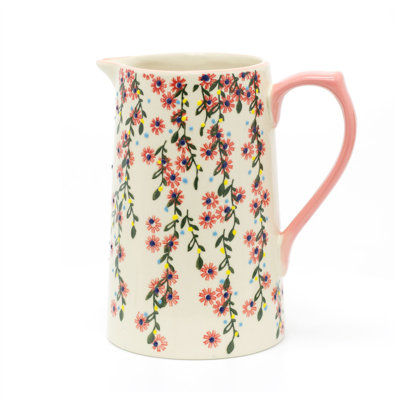 Floral Serving Jug