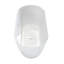 Baignoire en acrylique blanc brillant de 63 po, autoportante pour spa de salle de bain, avec système de colmatage et forme de berceau avec drainage double isolation