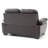 Marta 59in Loveseat, Dark Brown-918434294