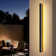 Barde Slender Sideway Outdoor Hardwired Bar Wall Sconce with LED Light Source