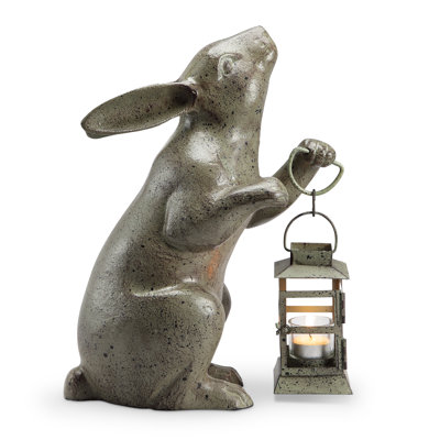 Rabbit Metal Garden Statue