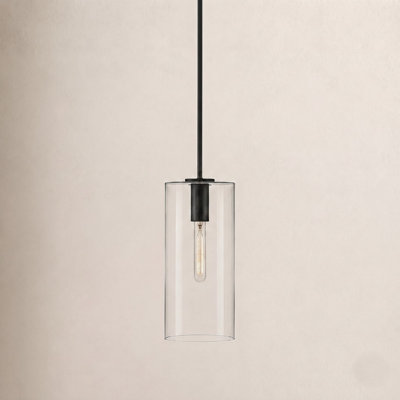 Keaz Single Light Glass Dimmable Pendant
