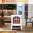 Dunkin 14.25'' W Electric Fireplace with 5115 BTU-1586750186