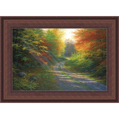 « octobre light », impression sur toile encadrée
