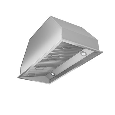 Ancona 36" Stainless Steel 600 CFM Ducted (Vented) Insert Range Hood with Baffle Filter
