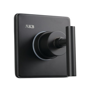 Kingston Brass Manhattan Single-Handle Wall Mount Three-Way Diverter Valve with Trim Kit