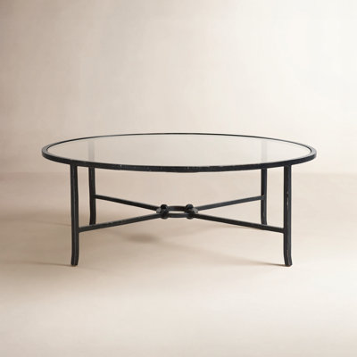 Markley Forged Metal Round Coffee Table