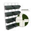 Pot à fleurs mural suspendu (8 poches)-1555535837