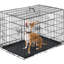 Cage pour chien Cage pour chien portative et pliable de 30 pouces de large à l'intérieur et à l'extérieur en métal résistant aux intempéries-1481983938