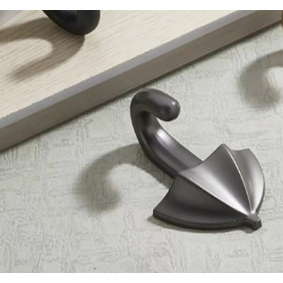 Bartelt Metal Freestanding 5 - Hook Wall Mounted Coat Rack