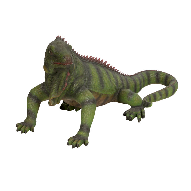 Statue de reptile géant iggy the iguane