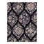 Moroccan Area Rug in Navy Blue