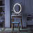 Barther Vanity Table Set with Adjustable Brightness Mirror and Cushioned Stool