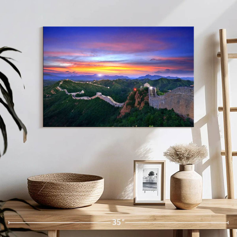 Rorry Great Wall Of China Sunset, 16" H x 24" W