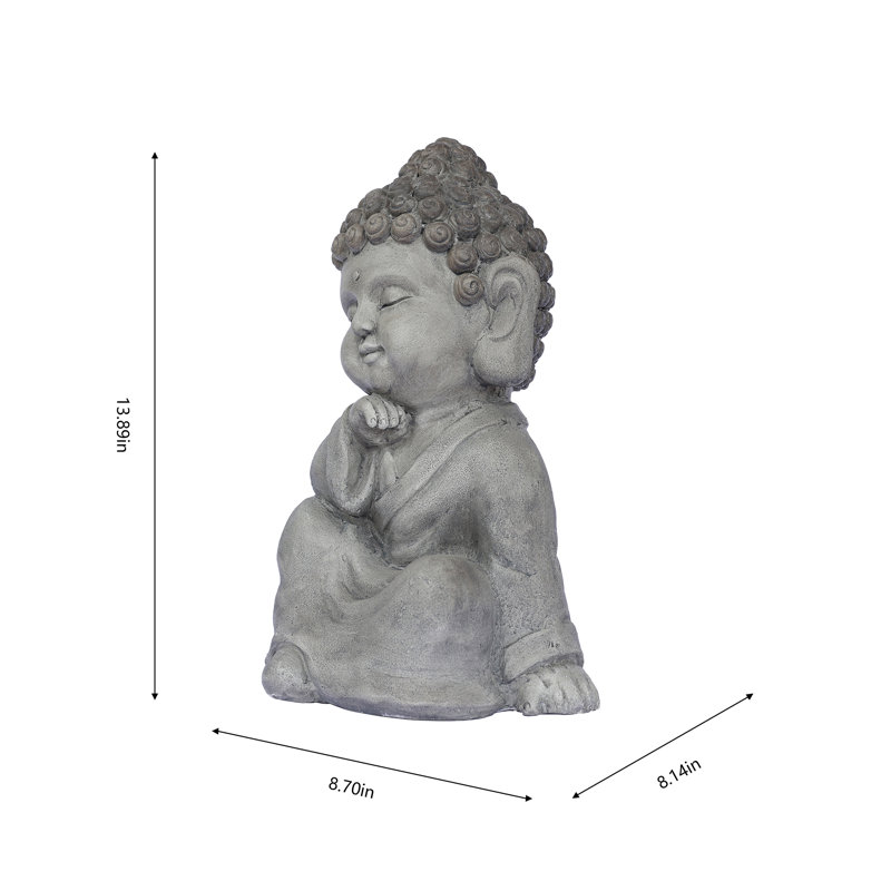 14in Sleeping Baby Buddha Statue