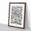 Study of Mammals LIV by Oliver Goldsmith - Picture Frame Drawing Print-55730536-55730531