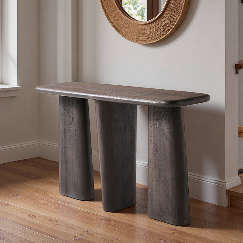 Console American Country, H 30,7 po x l 70,9 po x P 16,9, Marron foncé