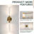 2-Light Dimmable Bathroom LED vanity light-61994790-62774075-63178238