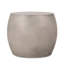 Table d'appoint ovale moderne en béton léger pour l'extérieur, accessoire de mobilier de patio durable et élégant