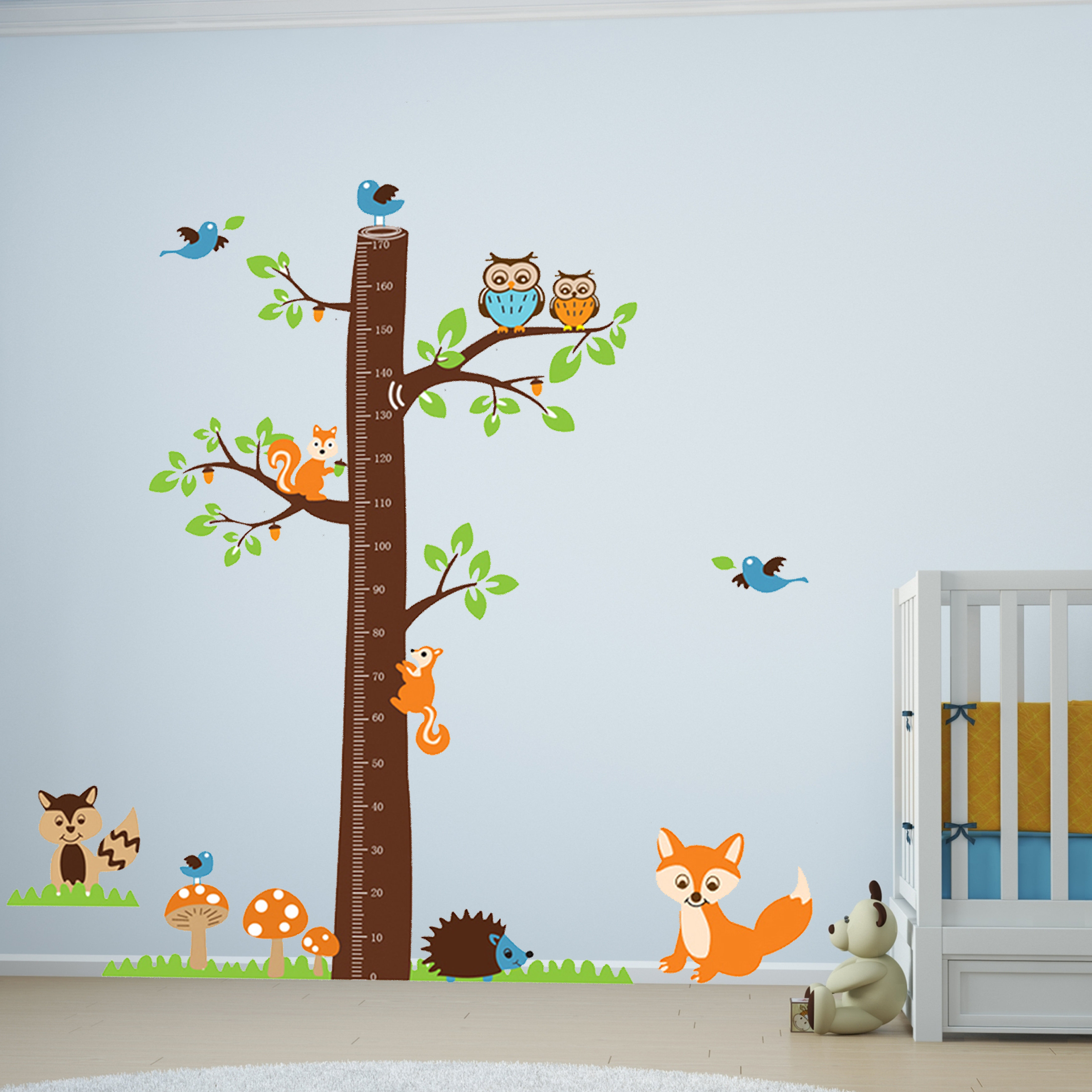 Zoomie Kids Krout Fox Tree Growth Chart & Reviews Wayfair