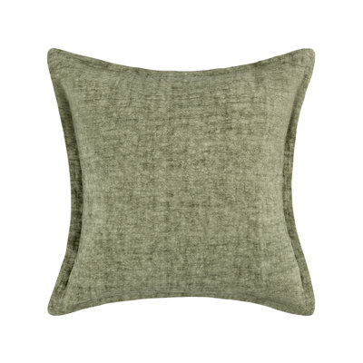 Housse de coussin carré en lin Meret