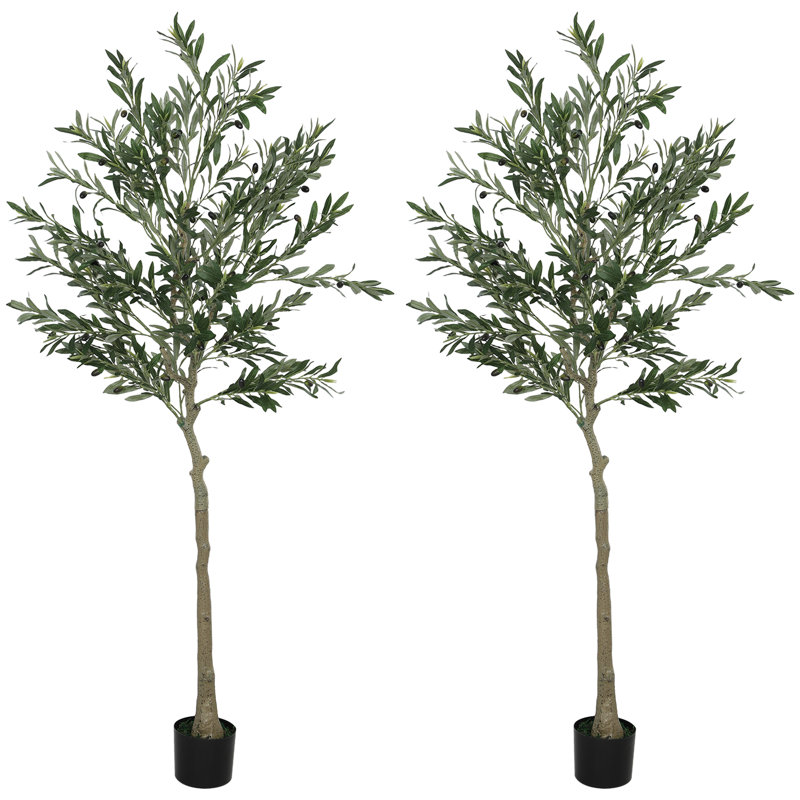 180cm Faux Olive Plant in Pot