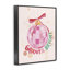 «Groovy & Bright Bauble», art de la giclée encadrée, design par Rachel Nieman