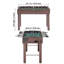 VEVOR 47.7'' L Foosball Table with Telescopic Rods