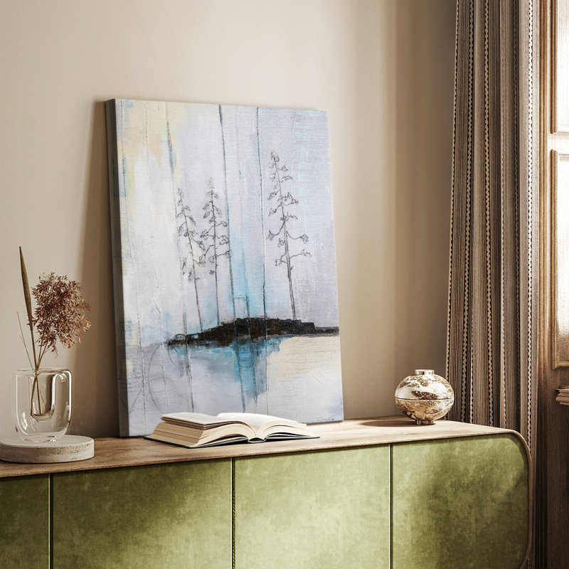 In The Company of Three - Custom Cavra Gallery, H 27 po x l 18 po