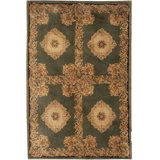 Hand-Knotted High-Quality Black Area Rug